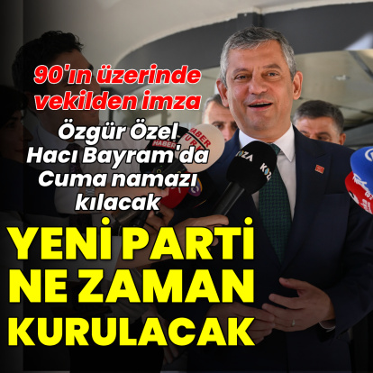 Yeni partide son gelişmeler! İmzalar toplanıyor...