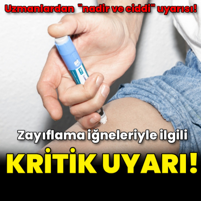 Zayıflama iğneleriyle ilgili kritik uyarı!