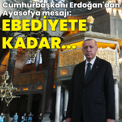 Siyasilerden Ayasofya mesajları