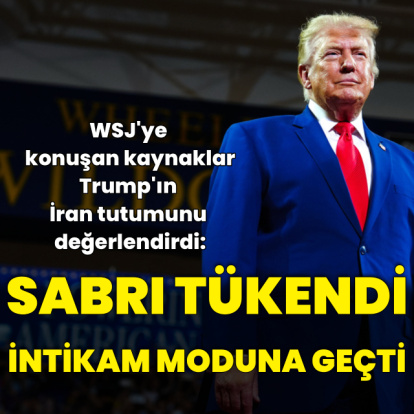 WSJ: Trump'ın sabrı tükendi, Tahran'a karşı intikam moduna geçti