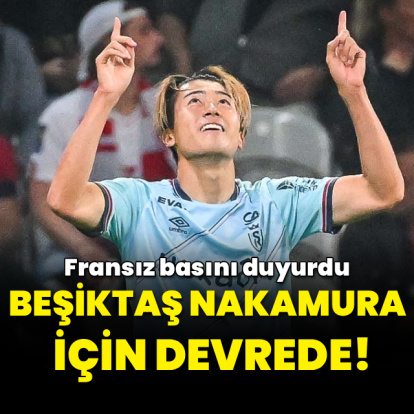 Beşiktaş, Keito Nakamura için devrede!