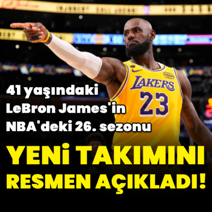LeBron James yeni takımını açıkladı!