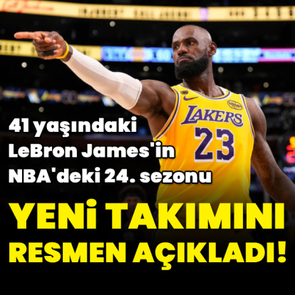 LeBron James yeni takımını açıkladı!