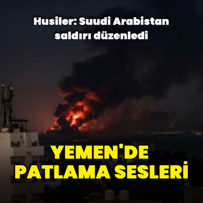 Yemen'de patlama sesleri