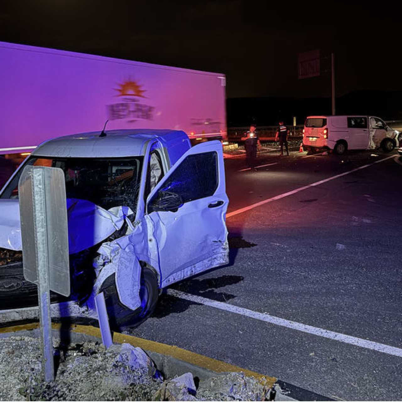 Nevşehir'de iki araç çarpıştı: 5 yaralı