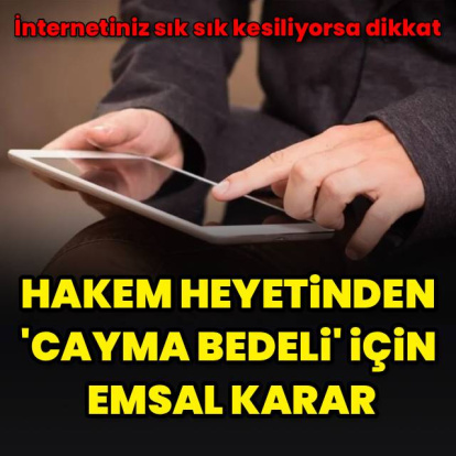 İnternetiniz sık sık kesiliyorsa dikkat