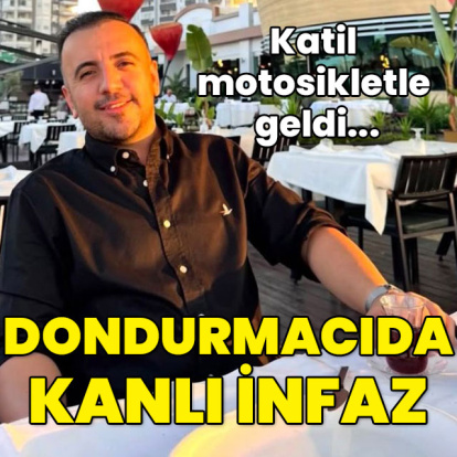Katil motosikletle geldi... Dondurmacıda kanlı infaz!