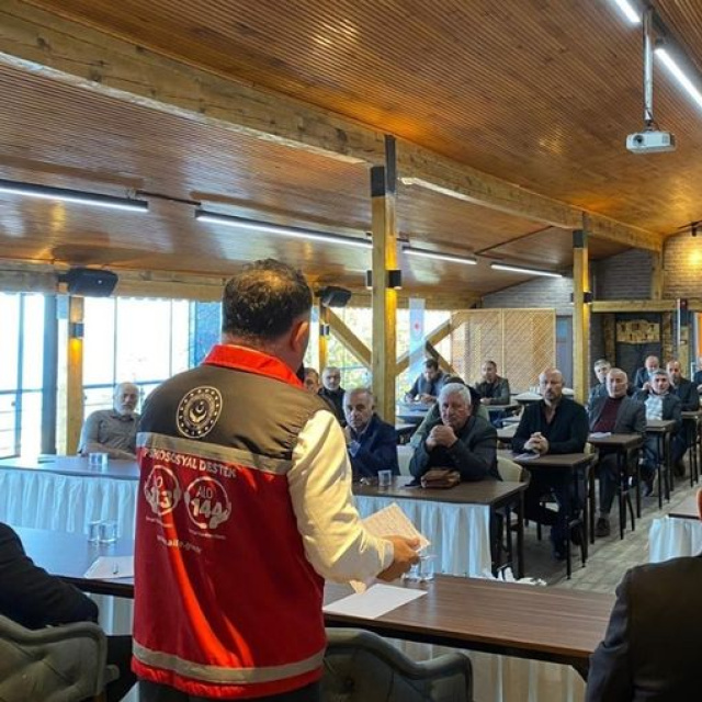 Muhtarlara sosyal hizmet modelleri anlatıldı