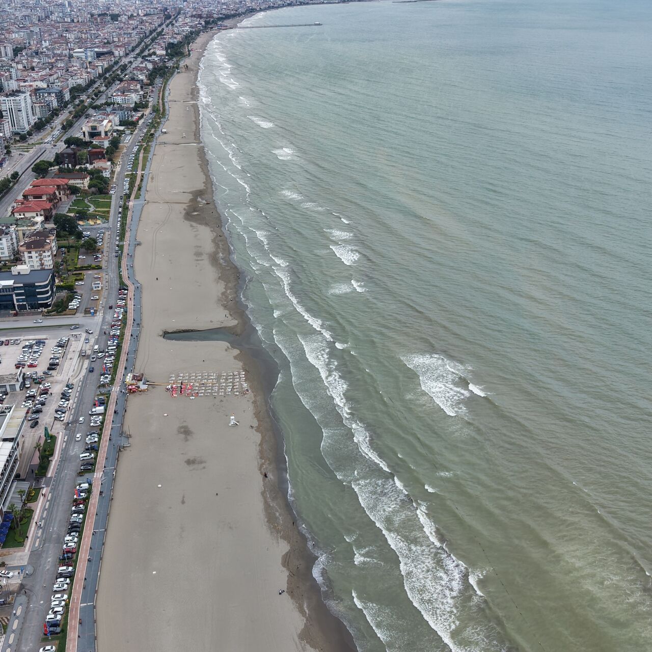 Samsun'da denize girme yasağı haber görseli