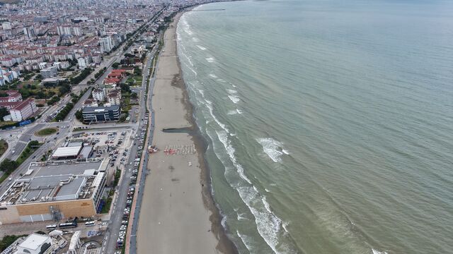 Samsun'da denize girme yasağı