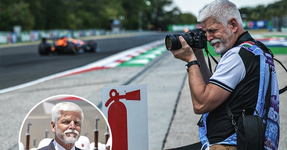 Çekya Cumhurbaşkanı Petr Pavel, Formula 1'de foto muhabiri oldu!