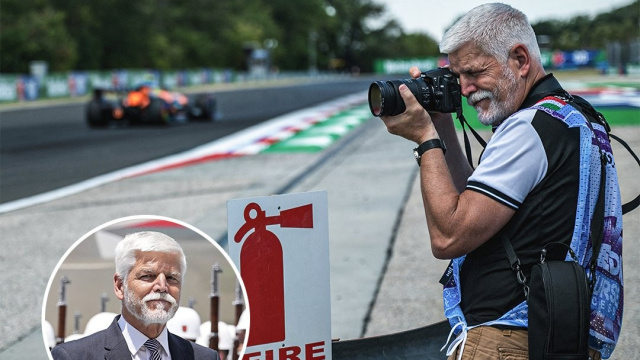 Çekya Cumhurbaşkanı Pavel foto muhabiri oldu!