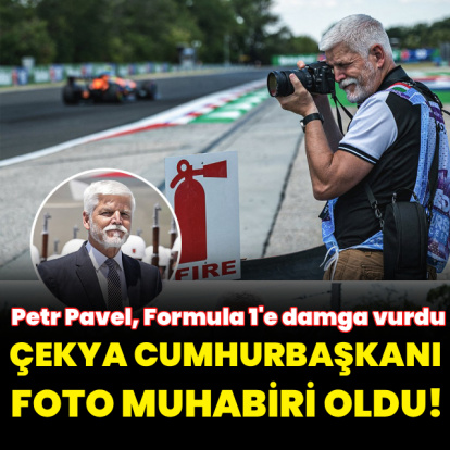 Çekya Cumhurbaşkanı Pavel foto muhabiri oldu!