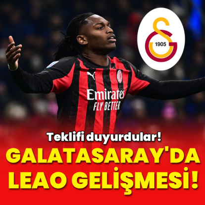 G.Saray'da Rafael Leao gelişmesi!