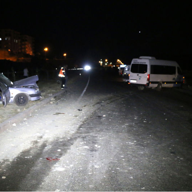 Malatya'da iki araç çarpıştı: 1 ölü, 1 yaralı