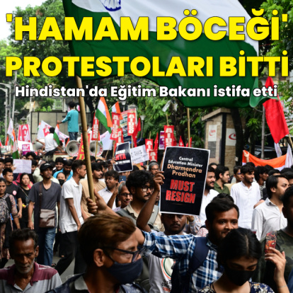 Eğitim bakanı istifa etti, protestolar sona erdi