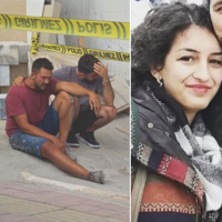 Genç kadını mermer blok öldürdü!