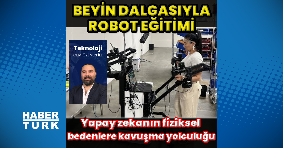 Beyin dalgalarıyla robot eğitimi!