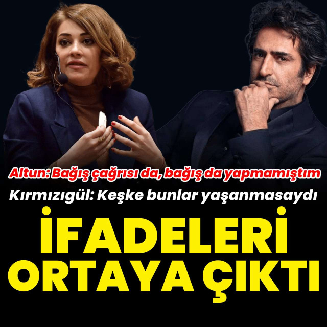 Feyza Altun ifade verdi