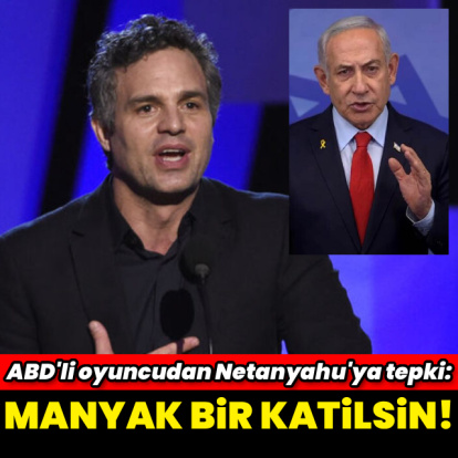 "Sen manyak bir katilsin"