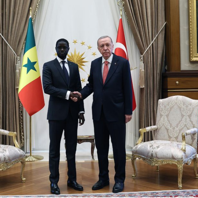 Cumhurbaşkanı Erdoğan, Senegal Cumhurbaşkanı ile görüştü