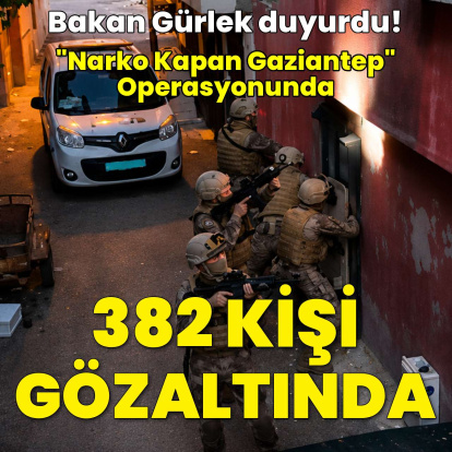14 ilde operasyon: 382 gözaltı