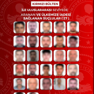 65 suçlu Türkiye'ye iade edildi
