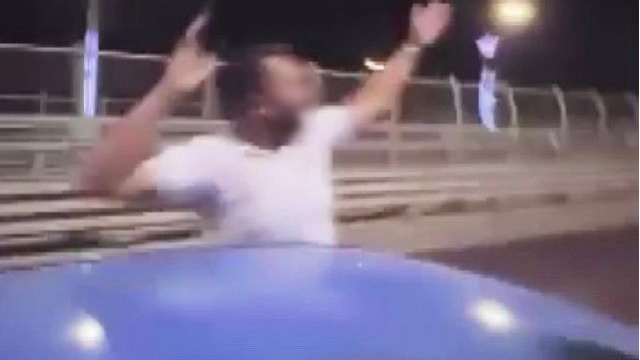 Büyük ceza! Otomobili dans ederek kullandı