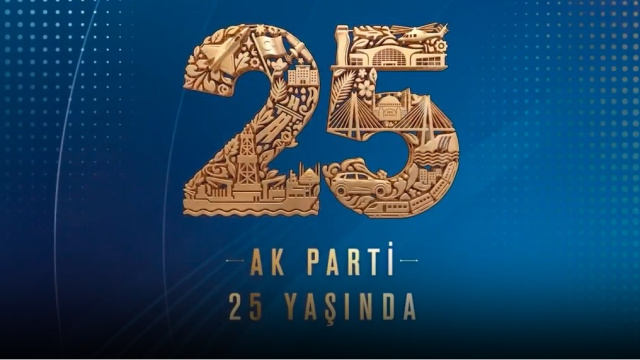 AK Parti'nin 25. yıl logosu belirlendi