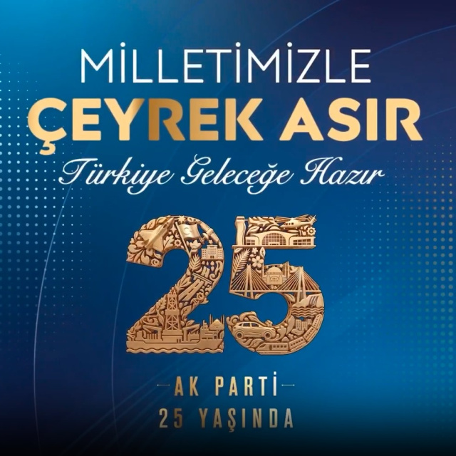 AK Parti'nin 25. yıl logosu belirlendi
