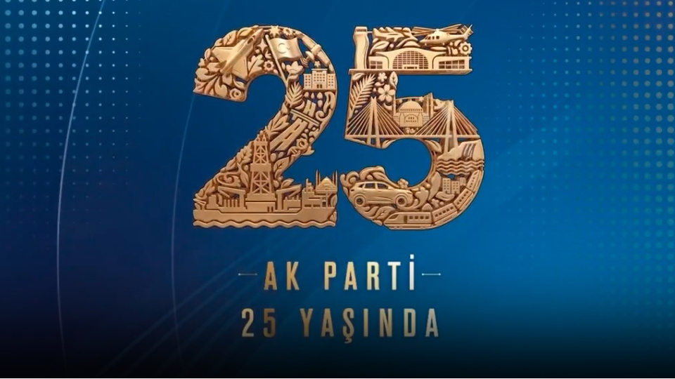 AK Parti'nin 25. yıl logosu belirlendi