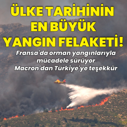 Fransa tarihinin en büyük yangın felaketi!