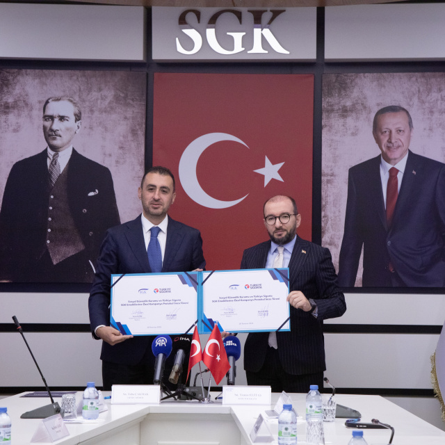 SGK ve Türkiye Sigorta işbirliği