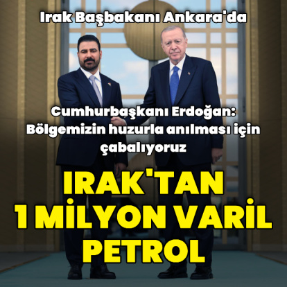 Cumhurbaşkanı Erdoğan, Irak Başbakanı ile görüştü