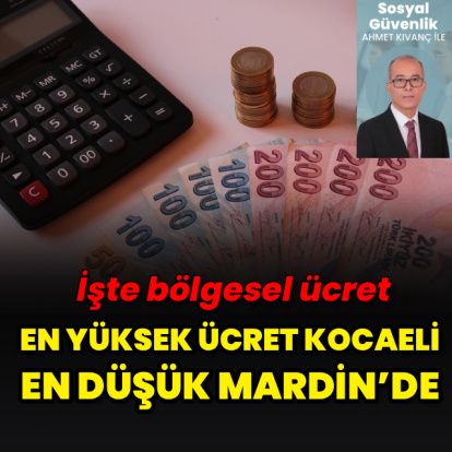 En düşük ücret Mardin’de