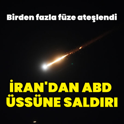 İran'dan ABD üssüne saldırı