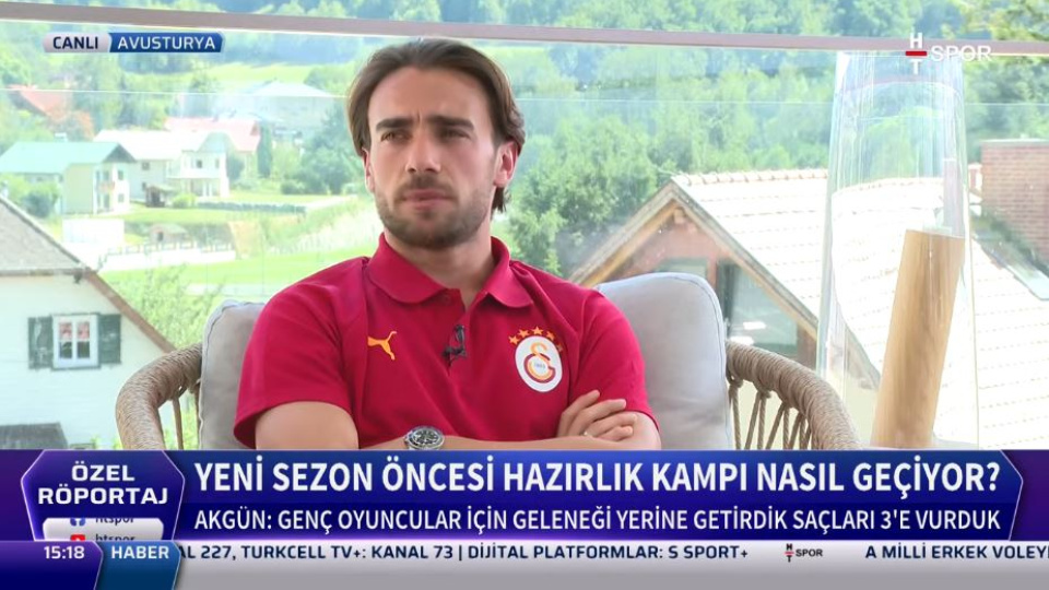 Yunus Akgün'den HT Spor'a özel açıklamalar!