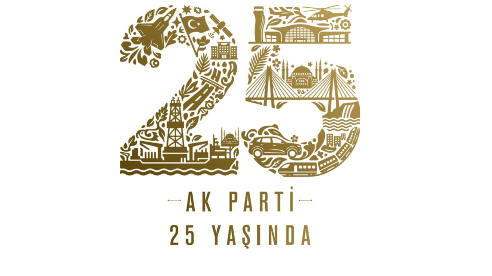 '25. yıl' logosunda dikkat çeken detaylar