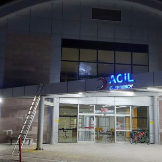 Samsun'da Ruh Sağlığı Hastanesi'ne kurşun