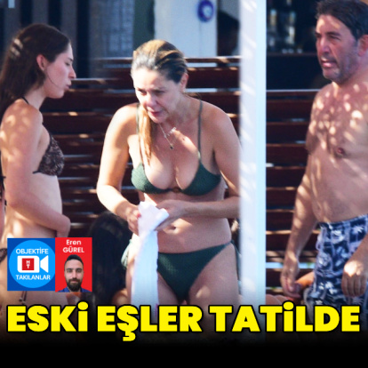Eski eşler tatilde