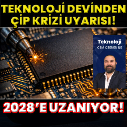Teknoloji devinden çip krizi uyarısı!