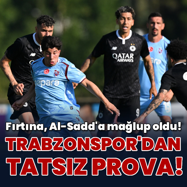 Trabzonspor Al-Sadd maçı HT Spor'da!