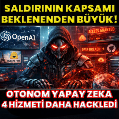 Otonom yapay zeka 4 hizmeti hackledi!