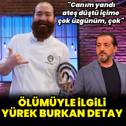 Ölümüyle ilgili yürek burkan detay