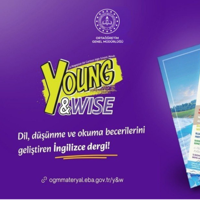 MEB'in "Young and Wise" dergisinin 3. sayısı yayımlandı