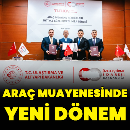 Araç muayenesinde yeni dönem başladı