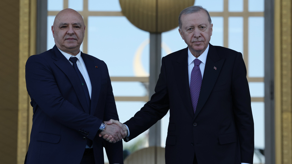 Cumhurbaşkanı Erdoğan, Lübnan Cumhurbaşkanı ile bir araya geldi
