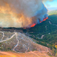 Yangın bölgelerinde hava nasıl olacak?