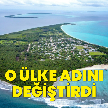 O ülke adını değiştirdi!