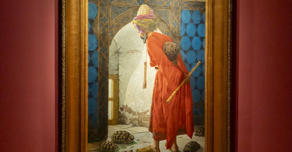 Osman Hamdi Bey The Met'in oryantalizm sergisinde